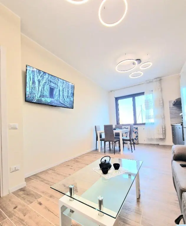 Soggiorno - Casa Vacanze Orchidea, Quartu Sant'Elena, vicino alla spiaggia di Poetto, Sardegna